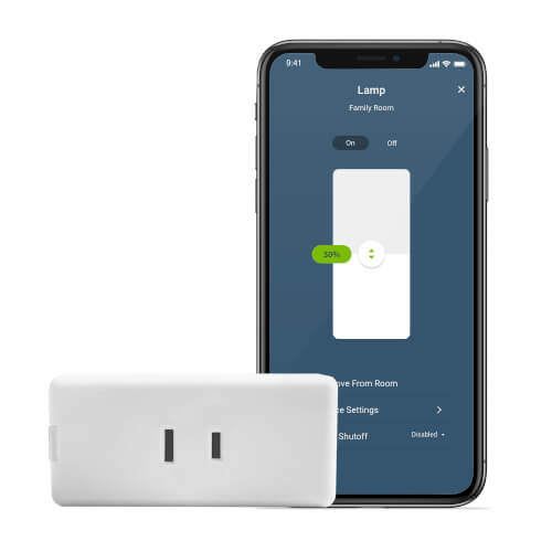 Main product image of Decora Smart Wi-Fi Plug-In, 100W LED/300W CFL Incandescent Dimmer - White (120V, 60HZ)