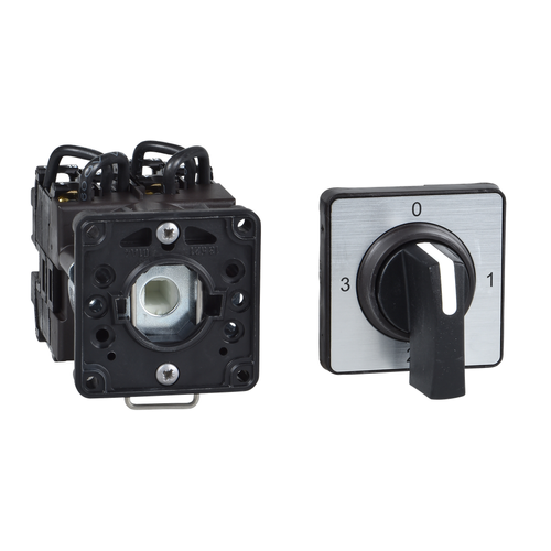 Main product image of Harmony K Cam Ammeter Switch, 22mm, 3 Steps + Position 0 (12A, 90 Deg)