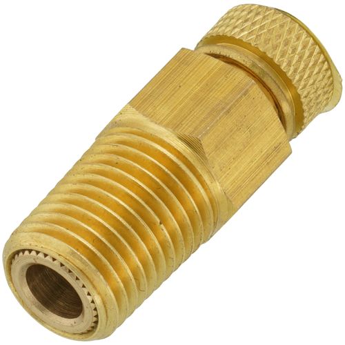 Main product image of 1/4" NPT Brass Test Plug with Nordel Core