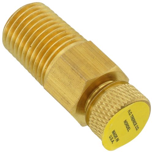 Main product image of 1/4" NPT Brass Test Plug with Nordel Core