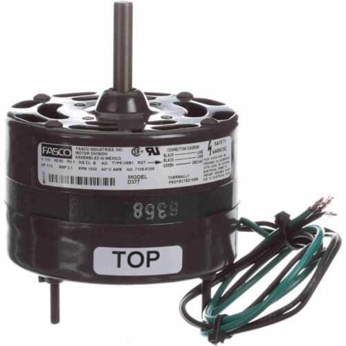 Main product image of 1-Speed 1500 RPM Motor (1/12 HP, 115V)