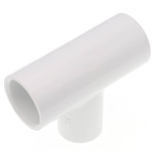 Main product image of 3/4" x 3/4" x 1/2" PVC Sch. 40 Reducing Tee (Deep Socket)