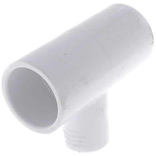 Main product image of 1" x 1" x 1/2" PVC Sch. 40 Reducing Tee (Deep Socket)