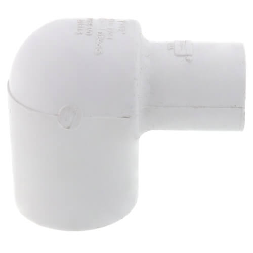 Main product image of 1" x 1/2" PVC Sch. 40 90° Elbow (Deep Socket)