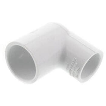 Main product image of 1-1/4" x 1/2" PVC Sch. 40 90° Elbow (Deep Socket)