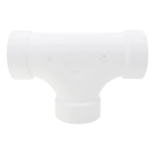 4" PVC DWV 2-Way Cleanout Tee