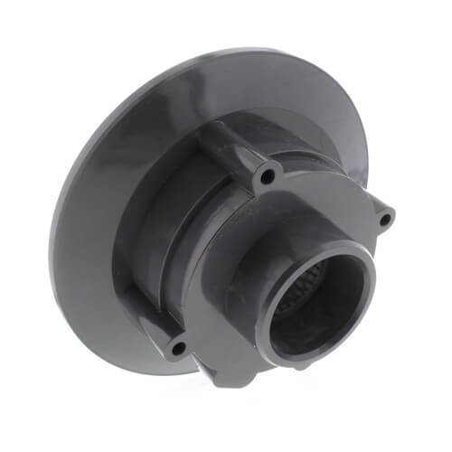 Main product image of 2" x 3" Brushed Nickel Heavy Duty Shower Drain w/ 5" Round Strainer
