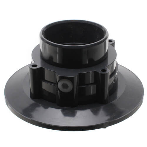 Main product image of 3" x 4" Oil Rubbed Bronze Heavy Duty PVC Shower Drain w/ 5" Square Strainer