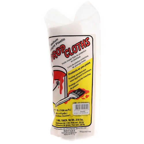 Main product image of 9' x 12' Plastic Drop Cloth