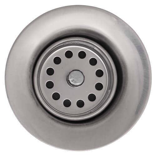 Main product image of Stainless Steel Drain with Removable Basket Strainer and Rubber Stopper, D5018A