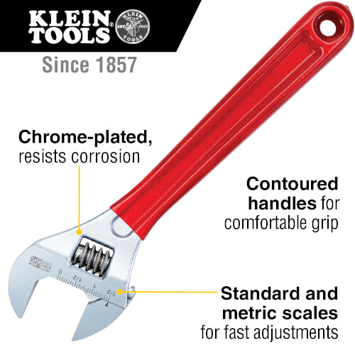 Main product image of 12" Extra Capacity Adjustable Wrench