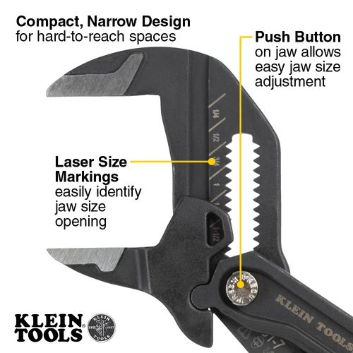 Main product image of 2-Piece Compact Plier Wrench Set