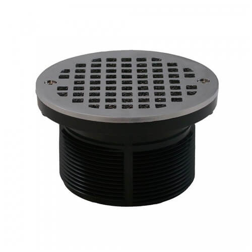 D56216 Jones Stephens D56216 5" Round Chrome Plated Strainer w/ 31