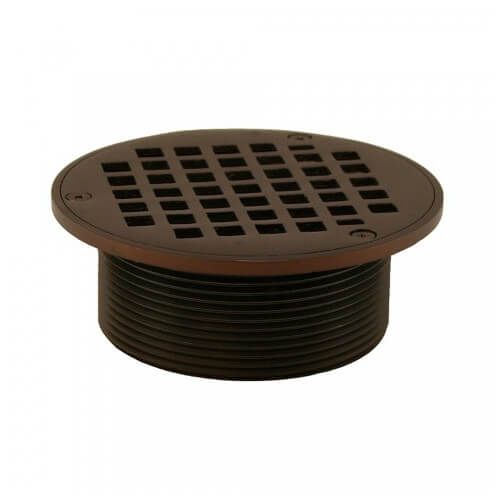 Main product image of 5" Round Oil Rubbed Bronze Strainer w/ 3-1/2" Metal Spud