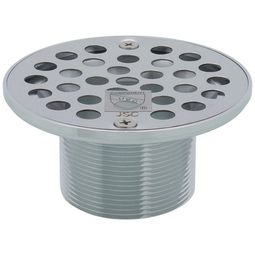Main product image of 4-1/4" Round Stainless Steel Strainer w/ 2" Metal Spud