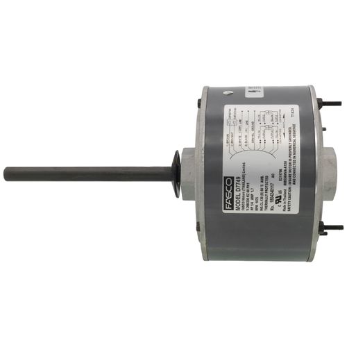 Main product image of D7749 1 Speed 1075 RPM Condenser Fan Motor (208-230V)