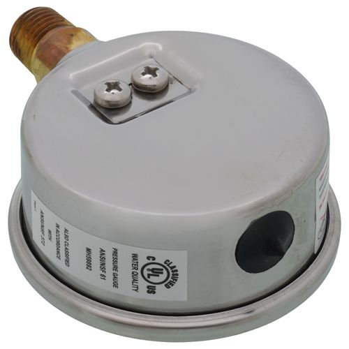 Main product image of D82LFB, 1/4" NPT, 2-1/2" Dial, Industrial Pressure Gauge with Lower Mount (0-300 PSI)