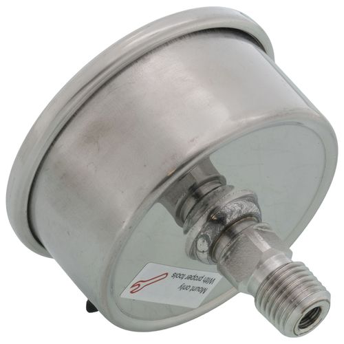 Main product image of D83LFSS, 1/4" NPT, 2-1/2" Dial, Industrial Pressure Gauge with CBM (0-200 PSI)