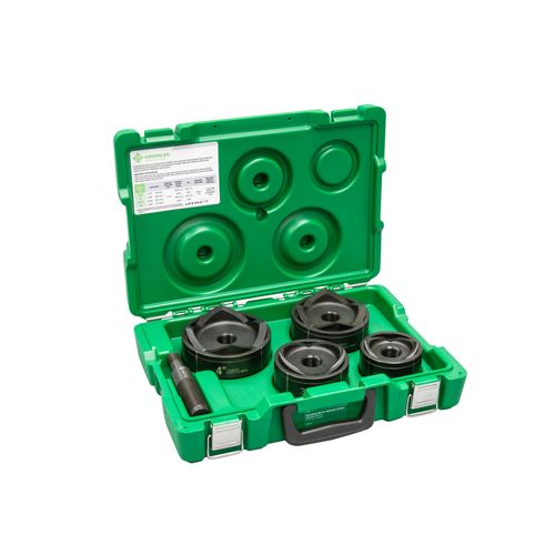 Main product image of 2-1/2" to 4" Knockout Set for Hydraulic Drivers w/ Standard Round