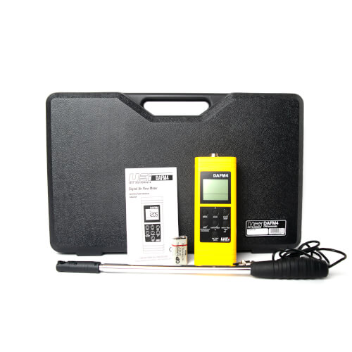 Main product image of DAFM4, Digital Airflow with Humidity Tester