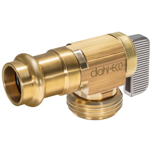 Main product image of 1/2" Female Press x Male Angle Hose Valve, Lead Free (Rough Brass)