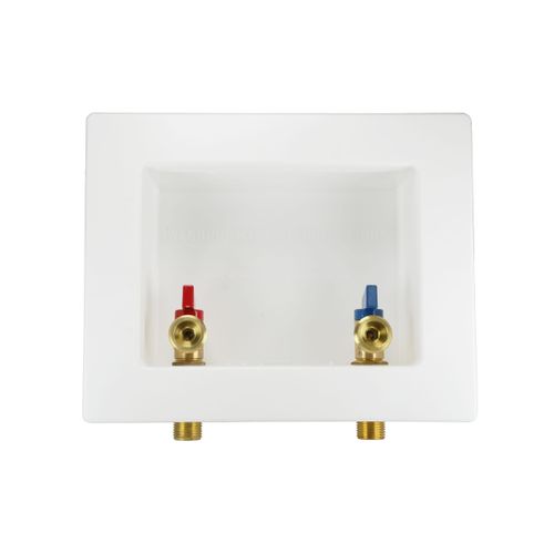 Main product image of 1/2" Male Copper Sweat Inlet x 3/4" GHT Outlet Plastic Switch Hitter Outlet Box