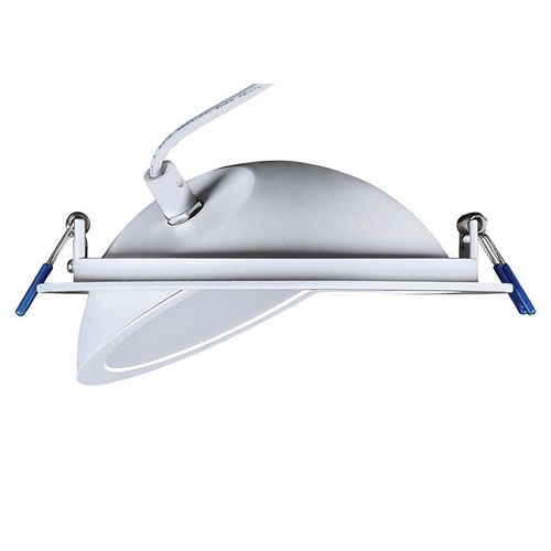 Main product image of 6" Round Aperture Adjustable Slim Downlight, 5 CCT Selectable - Matte White (15W)
