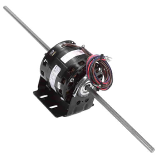 Main product image of 5" 3-Speed Double Shaft Fan/Blower Motor (208-230V, 1075 RPM, 1/4, 1/6, 1/10 HP)