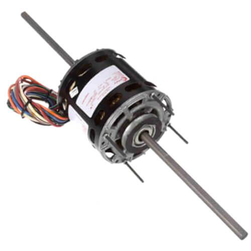 Main product image of 5" 4-Speed Double Shaft Fan/Blower Motor (208-230V, 1075 RPM, 1/4, 1/6, 1/8, 1/10 HP)