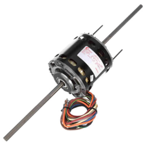 Main product image of 5" 4-Speed Double Shaft Fan/Blower Motor (208-230V, 1075 RPM, 1/4, 1/6, 1/8, 1/10 HP)