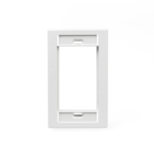 Main product image of Single-Gang MOS Wallplate (White)