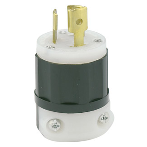 Main product image of 15A, 125V Locking Plug, Industrial Grade
