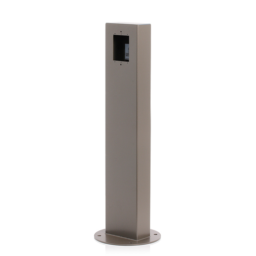 Main product image of 1-Gang 24" Stainless Steel Power Pedestal, Surface Mount, NEMA 3R, Bronze, Stainless Steel