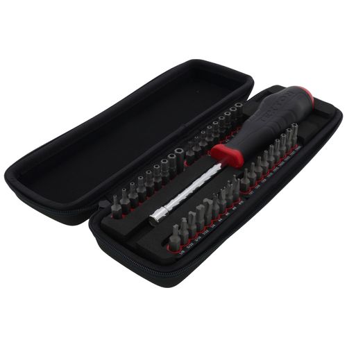 Main product image of 1/4" Security Bit Driver and Bit Set with Case, 37-Piece