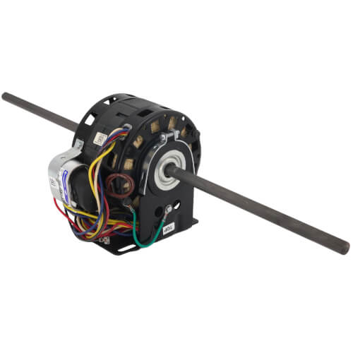 Main product image of 5" 4-Speed Double Shaft Fan/Blower Motor (115V, 1075 RPM, 1/10, 1/12, 1/15, 1/20 HP)