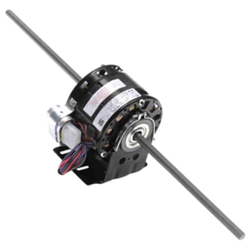 Main product image of 5" 3-Speed Double Shaft Fan/Blower Motor (115V, 1075 RPM, 1/8, 1/10, 1/15 HP)