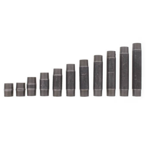Main product image of 3/4" Schedule 40 Black Nipple Set (Close to 6" Length)