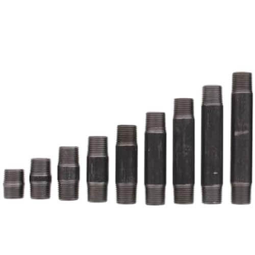 Main product image of 2" Schedule 40 Black Nipple Set (Close to 6" Length)