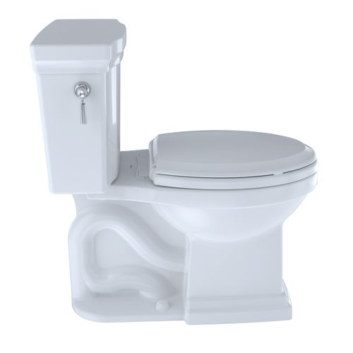 Main product image of CST404CUFRG#01 Promenade II 1.0 GPF 2-Piece Elongated 1.0 GPF Universal Height Toilet w/ CEFIONTECT & Right Hand Trip Lever (Cotton White)