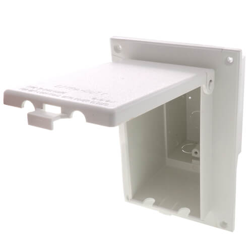Box of 4 Arlington DBVR1W Vertical Recessed Electrical Box IN BOX Retro Fit 