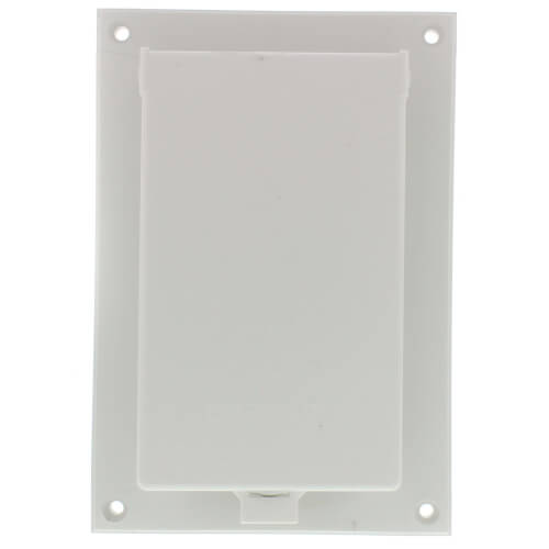 Main product image of 1-Gang White Low Profile InBox for Flat Surface, Retrofit (Vertical)