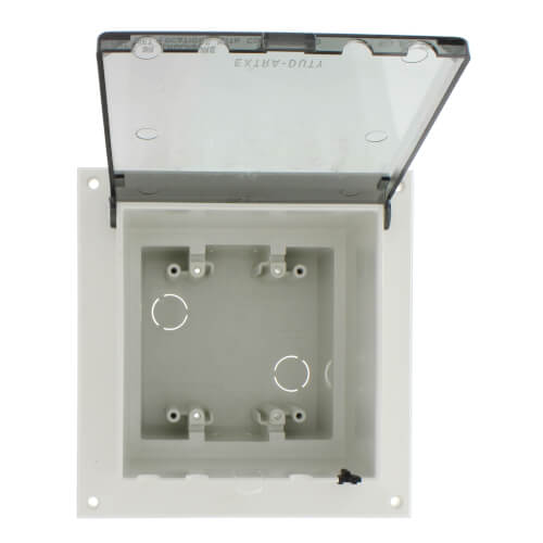 Main product image of 2-Gang Low Profile InBox - Retrofit, Clear (Vertical)