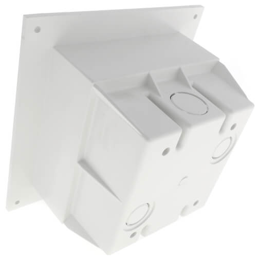 Main product image of 2-Gang Low Profile InBox - Retrofit, White (Vertical)