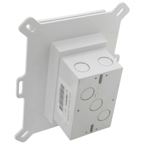 Main product image of 1-Gang Weatherproof Low Profile Recessed Electrical Box (Clear)