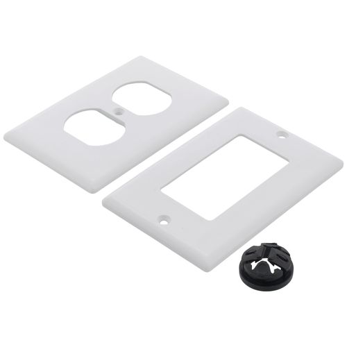 Main product image of 1-Gang Weatherproof Low Profile Recessed Electrical Box (Clear)