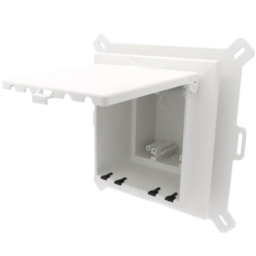 Main product image of 2-Gang Extra-Duty Low-Profile Weatherproof InBox for New Vinyl Siding Construction