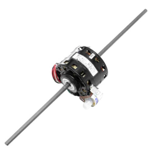 Main product image of 5" Double Shaft Fan/Blower Motor Less Base (208-230V, 1550 RPM, 1/5, 1/10 HP)
