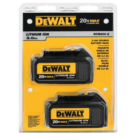 Main product image of 20V MAX Lithium-Ion Premium Battery Pack 3.0Ah (2 Pack)