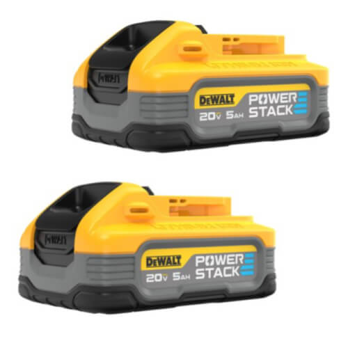 Main product image of 20V MAX Powerstack 5.0 Ah Battery (2 Pack)