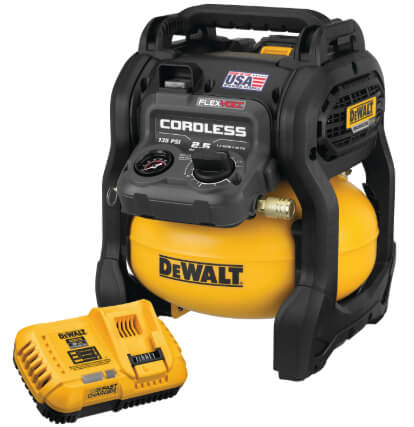 Main product image of FLEXVOLT 2.5 Gal. 60V MAX Brushless Cordless Electric Air Compressor Kit w/ Battery, and Charger